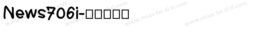 News706i字体转换