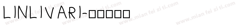LINLIVARI字体转换