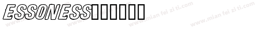 essoness字体转换