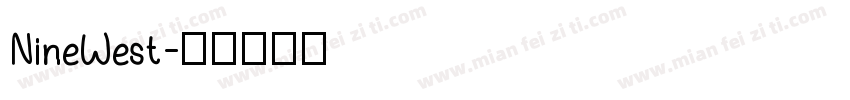 NineWest字体转换