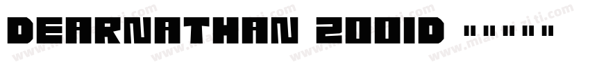 DearNathan-2OO1d字体转换
