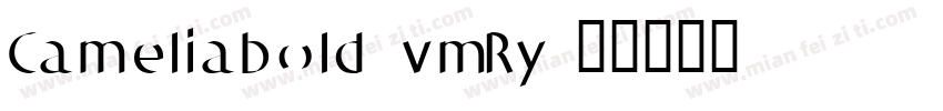 Cameliabold-vmRy字体转换