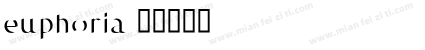 euphoria字体转换