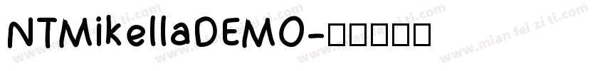 NTMikellaDEMO字体转换