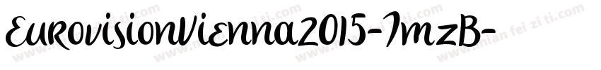 EurovisionVienna2015-7mzB字体转换