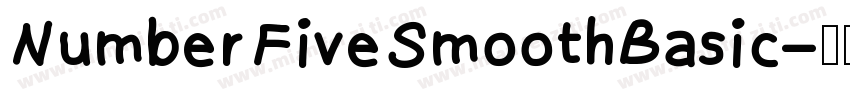 NumberFiveSmoothBasic字体转换