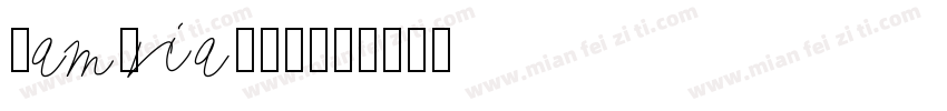 CambriaW15字体转换