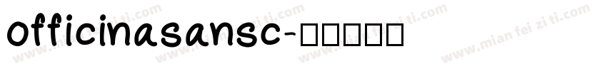 officinasansc字体转换