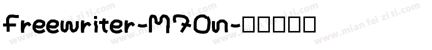 Freewriter-M7On字体转换
