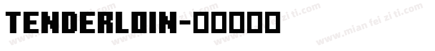Tenderloin字体转换
