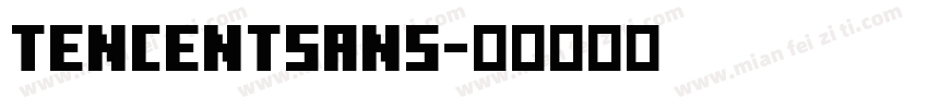 tencentsans字体转换