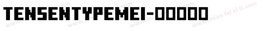 tensentypemei字体转换