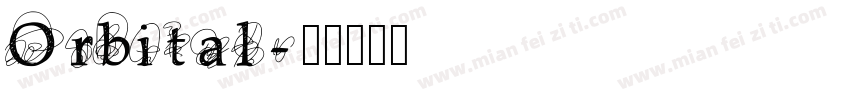 Orbital字体转换