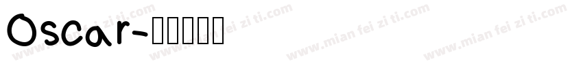 Oscar字体转换