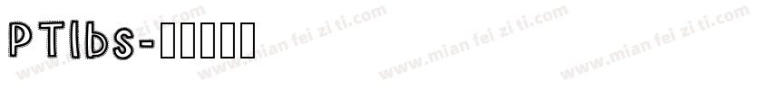 PTlbs字体转换