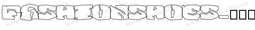 Fashionshoes字体转换