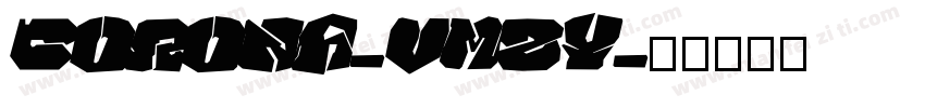 Corona-vmZy字体转换