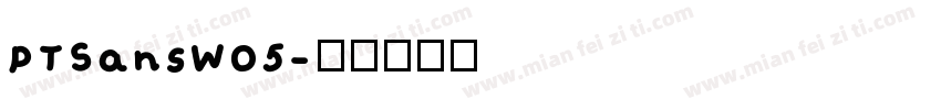 PTSansWO5字体转换