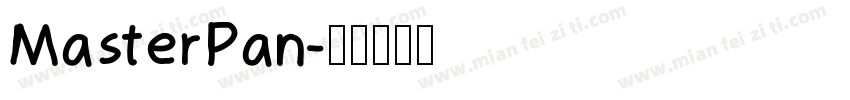 MasterPan字体转换