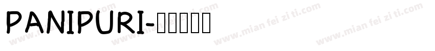 PANIPURI字体转换