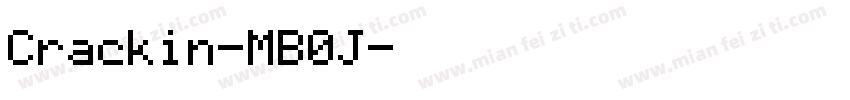 Crackin-MB0J字体转换