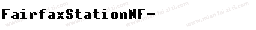 FairfaxStationNF字体转换