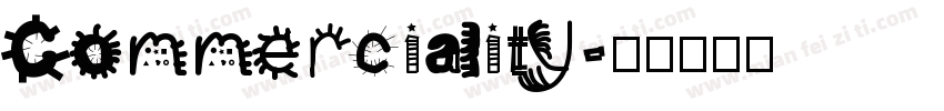Commerciality字体转换