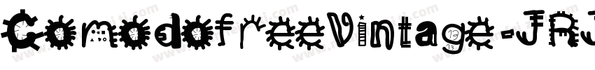 ComodofreeVintage-JRJlm字体转换