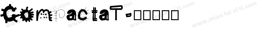 CompactaT字体转换