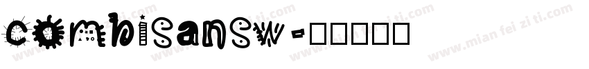 combisansw字体转换