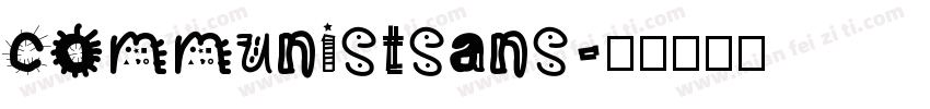 communistsans字体转换