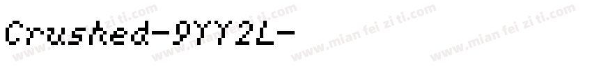Crushed-9YY2L字体转换