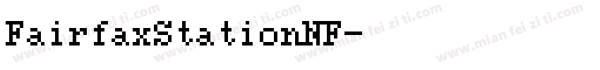 FairfaxStationNF字体转换