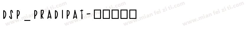 DSP_PraDiPat字体转换