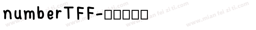 numberTFF字体转换