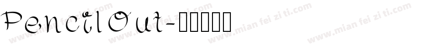 PencilOut字体转换