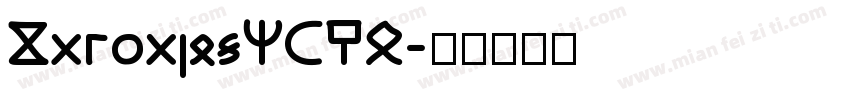 KapsalonDEMO字体转换
