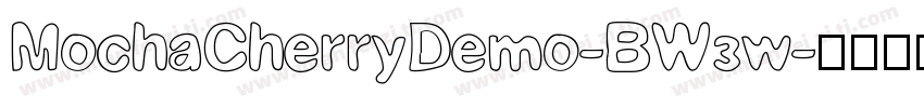 MochaCherryDemo-BW3w字体转换