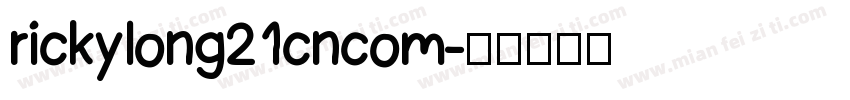 rickylong21cncom字体转换