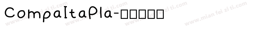 CompaItaPla字体转换