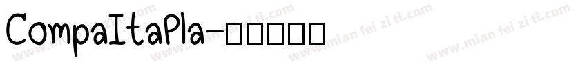 CompaItaPla字体转换