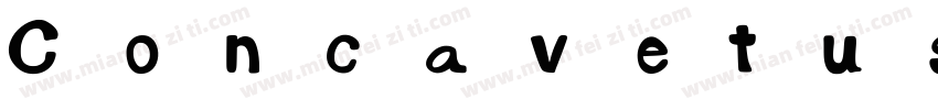 Concavetuscanbeveled-q1XV字体转换