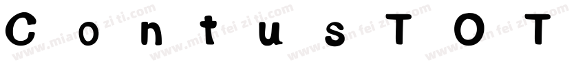 ContusTOT字体转换