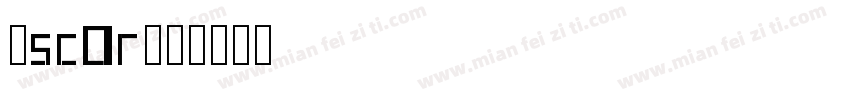 Oscar字体转换