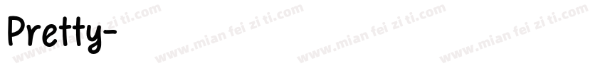 Pretty字体转换