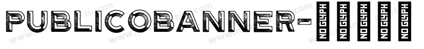 publicobanner字体转换