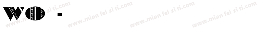 wo防范字体转换