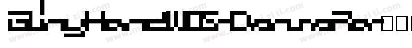 GlinyHandW05-DenseRa字体转换