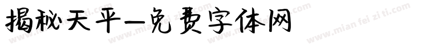 揭秘天平字体转换