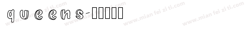 queens字体转换